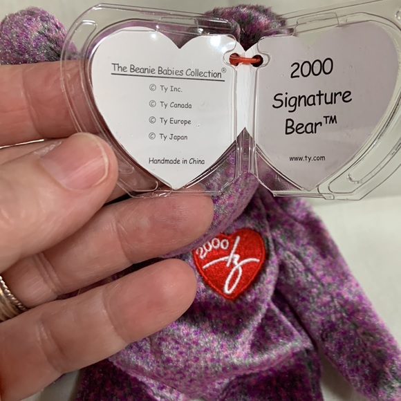2000 SIGNATURE BEAR BEANIE BABY - Picture 6 of 8